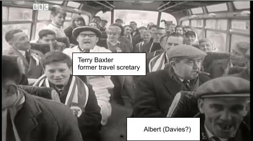 Albert (Davies?) Terry Baxter former travel scretary